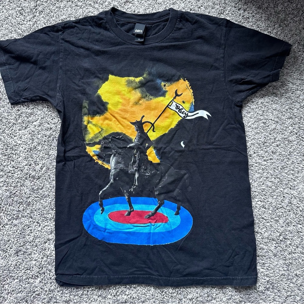 Obey Midnight Rider t shirt